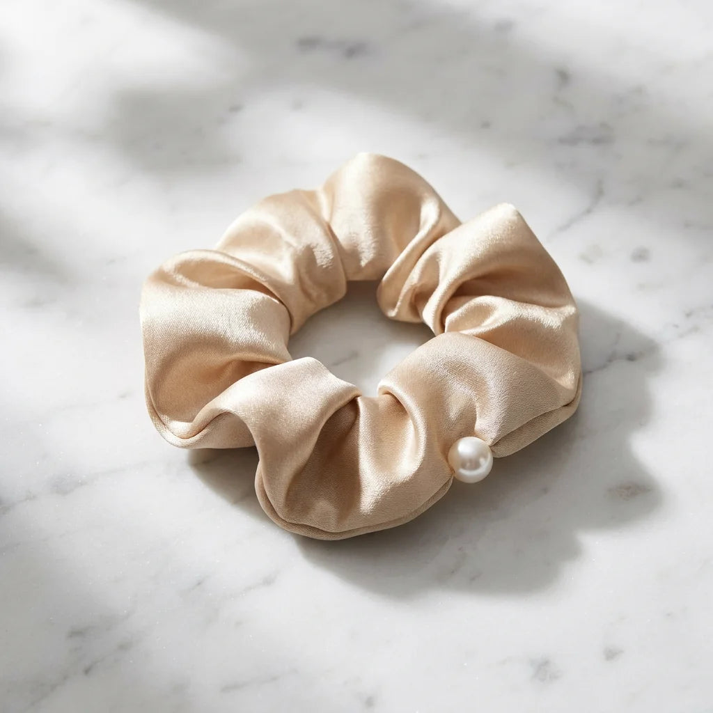 Velovia Pure Mulberry Silk Hair Scrunchie