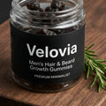 Velovia Men's Hair & Beard Growth Gummies - Biotin & Multivitamin